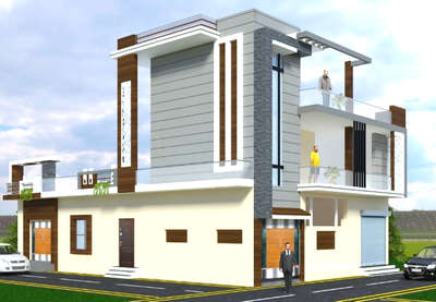 Exterior Designs by Architect Rakesh Tanwar , Gurugram | Kolo
