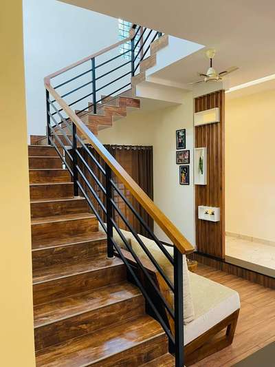 Staircase Designs by Fabrication & Welding Tenson Son, Alappuzha | Kolo