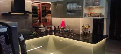 Kitchen, Storage Designs by Interior Designer deepthy Jiju, Ernakulam | Kolo