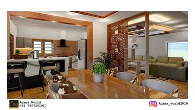 Furniture, Kitchen, Living, Dining Designs by Interior Designer Adam Adnan, Alappuzha | Kolo
