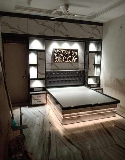 Furniture, Lighting, Storage, Bedroom Designs by Contractor RR construction , Delhi | Kolo