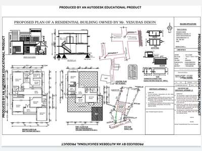 Plans Designs by Civil Engineer SrEe JiShNu, Thiruvananthapuram | Kolo