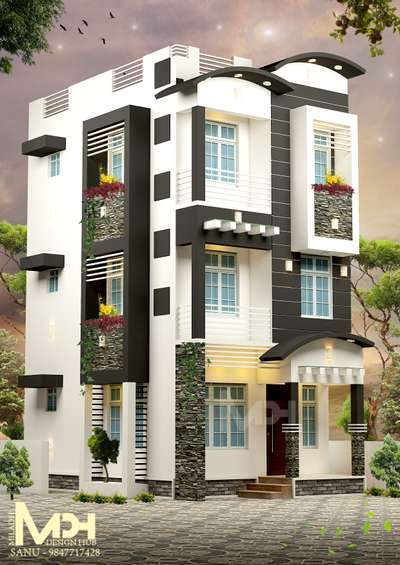Exterior Designs by Architect sanu sanu, Kottayam | Kolo
