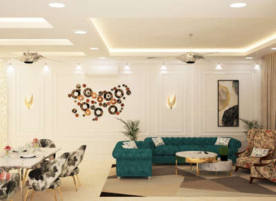 Ceiling, Furniture, Living, Lighting Designs by Interior Designer RAVI  KUMAWAT , Jaipur | Kolo