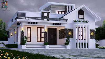 Exterior Designs by Contractor Robin Punnackal, Ernakulam | Kolo