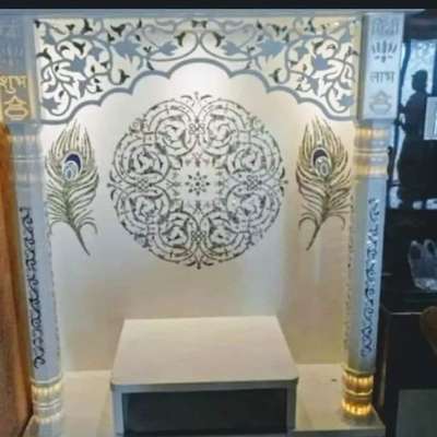 Prayer Room Designs by Contractor Deepak Chaurasiya, Ghaziabad | Kolo
