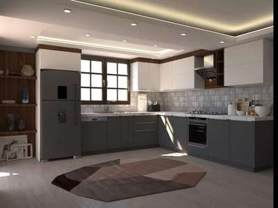 Kitchen, Lighting, Storage Designs by Interior Designer AK INTERIOR  HOME DECOR , Gautam Buddh Nagar | Kolo