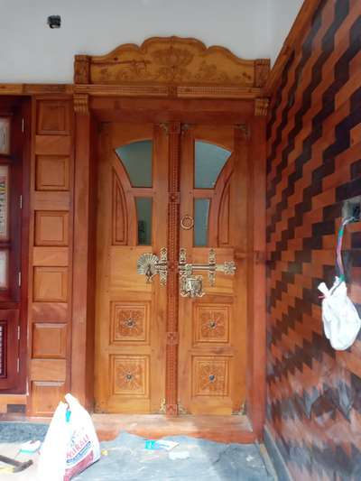 Door, Wall Designs by Contractor sajikumar kumar, Thiruvananthapuram | Kolo
