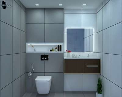 Bathroom, Lighting Designs by Flooring SEAROCK  TILEGALLERY, Malappuram | Kolo