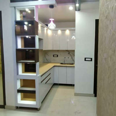 Lighting, Kitchen, Storage Designs by Carpenter shariq khan , Delhi | Kolo