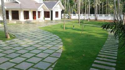 Exterior, Flooring Designs by Service Provider Sajeesh T Sajeesh Palampatta, Palakkad | Kolo