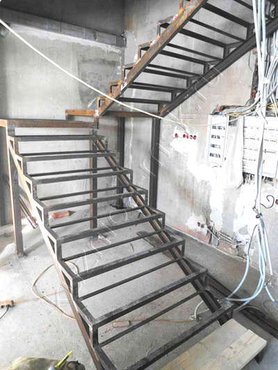 Staircase Designs by Fabrication & Welding R k steel work, Delhi | Kolo