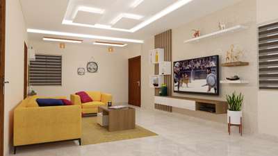 Living, Furniture, Lighting, Storage, Table Designs by Interior Designer Vinod M A, Ernakulam | Kolo