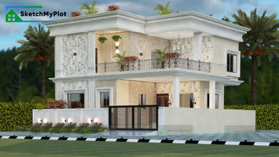 Exterior Designs by Civil Engineer Manisha Bedse, Indore | Kolo