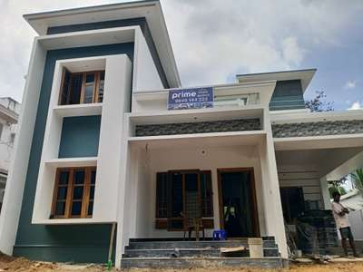 Exterior Designs by Painting Works anoop mohan, Kollam | Kolo