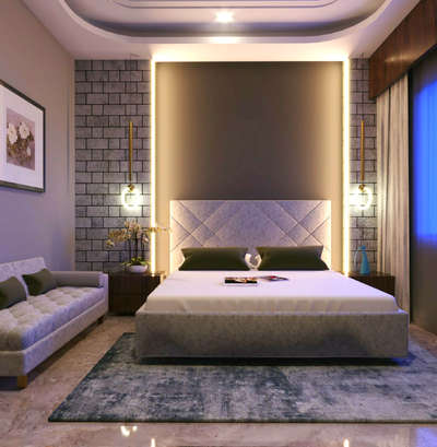 Furniture, Lighting, Storage, Bedroom Designs by Interior Designer Hitesh Joshi, Jodhpur | Kolo