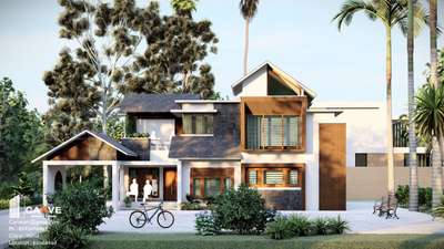 Exterior Designs by Civil Engineer Carve Architects, Malappuram | Kolo