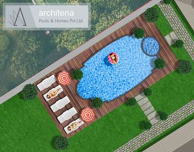 Outdoor Designs by Swimming Pool Work Architura Pools Pvt Ltd , Thiruvananthapuram | Kolo