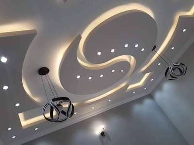 Ceiling, Lighting, Home Decor Designs by Contractor Ashraf khan, Faridabad | Kolo