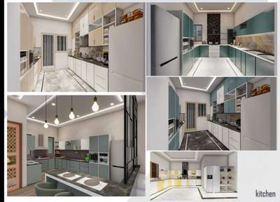 Kitchen, Lighting, Storage Designs by Architect Ar Sumit kumar, Gautam Buddh Nagar | Kolo