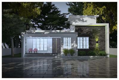Exterior Designs by Civil Engineer SANJAY A, Kollam | Kolo