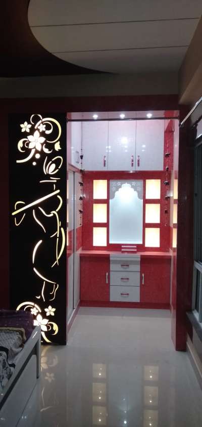 Prayer Room, Storage, Lighting Designs by Carpenter Saleem Saifi, Ghaziabad | Kolo