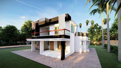 Exterior Designs by Contractor അനിൽ  കെ , Thiruvananthapuram | Kolo