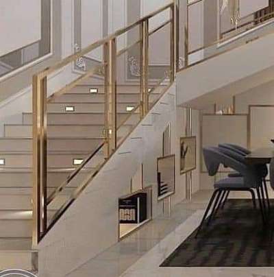 Dining, Furniture, Table, Storage, Staircase Designs by Contractor Imran Saifi, Ghaziabad | Kolo