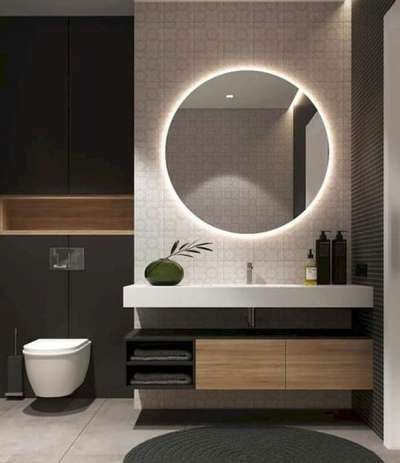 Bathroom, Lighting Designs by 3D & CAD jslee urban  designers, Jaipur | Kolo