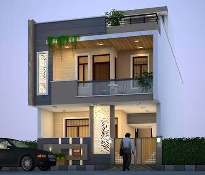 Exterior Designs by 3D & CAD hyper studio design, Jaipur | Kolo