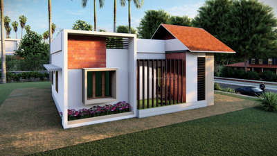 Exterior Designs by Civil Engineer AMARJITH LAL S N, Thiruvananthapuram | Kolo
