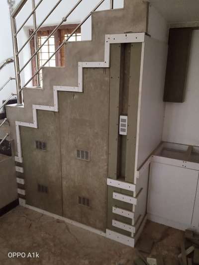 Storage, Staircase Designs by Carpenter Raj Raj, Thiruvananthapuram | Kolo