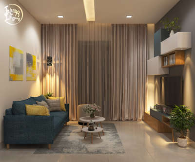 Living Designs by Interior Designer Ajin Thomas, Kottayam | Kolo