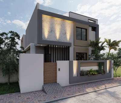 Exterior, Lighting Designs by Building Supplies Ikbal Patel, Indore | Kolo