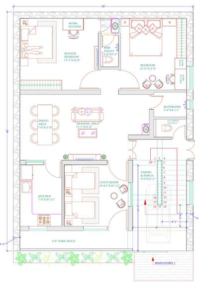 Plans Designs by 3D & CAD Lalit K, Jaipur | Kolo