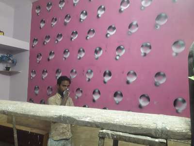 Wall Designs by Contractor Gulam  Hussain , Jodhpur | Kolo