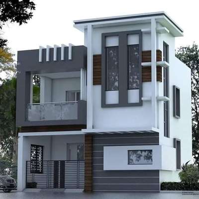 Exterior Designs by Contractor Krishna Builders, Thrissur | Kolo