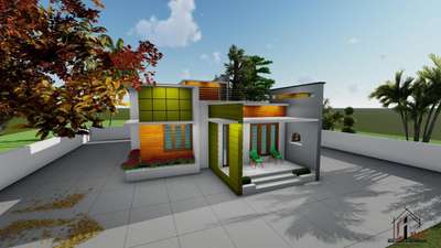 Exterior Designs by Civil Engineer IHA BUILDERS AND INTERIORS, Alappuzha | Kolo