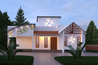Exterior, Lighting Designs by Civil Engineer Silju   Engineer , Idukki | Kolo