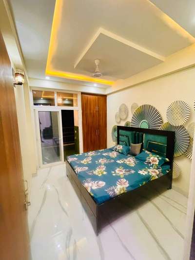 Ceiling, Bedroom, Furniture, Lighting, Storage Designs by Contractor mohd javed, Ghaziabad | Kolo
