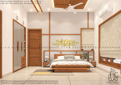 Furniture, Storage, Bedroom, Wall, Door, Ceiling Designs by Architect CLAD DESIGN STUDIO, Malappuram | Kolo