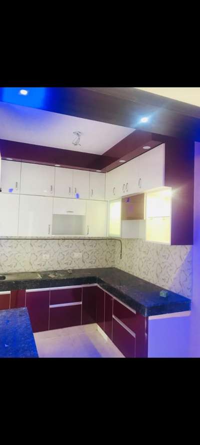 Kitchen, Lighting, Storage Designs by Architect Jagan Chaudhary, Ghaziabad | Kolo