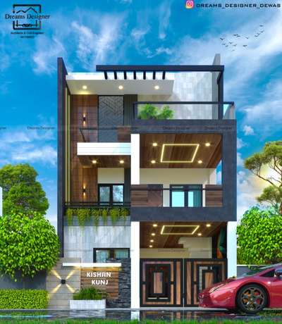 Exterior Designs by Contractor Shyam Payday, Indore | Kolo
