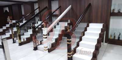 Staircase Designs by 3D & CAD Amit Moura, Jaipur | Kolo