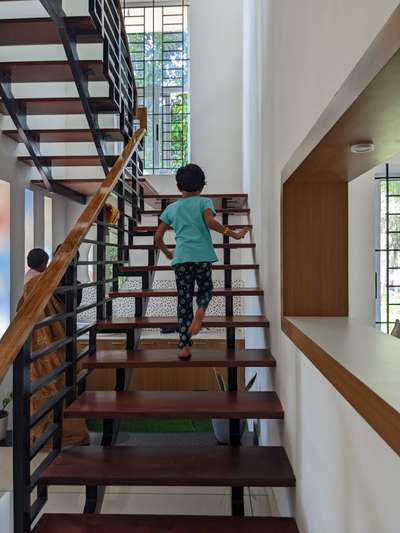 Staircase Designs by Civil Engineer Adorn  Constructions, Palakkad | Kolo