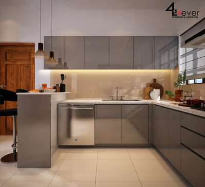 Kitchen Designs by Interior Designer sibin Sebastian, Thrissur | Kolo