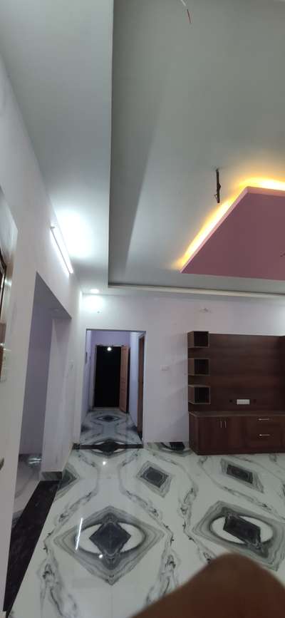 Lighting, Living, Storage, Flooring Designs by Contractor prathyush mohan, Thrissur | Kolo