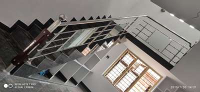 Staircase Designs by Fabrication & Welding Ramesh Villathupadi, Palakkad | Kolo