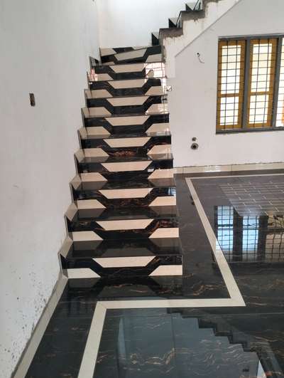 Staircase Designs by Contractor Atham Consruction, Thiruvananthapuram | Kolo