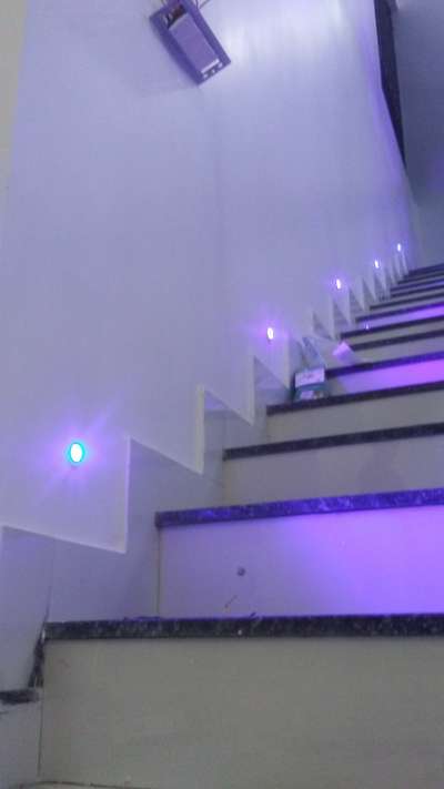 Staircase, Lighting Designs by Electric Works sebin das, Alappuzha | Kolo
